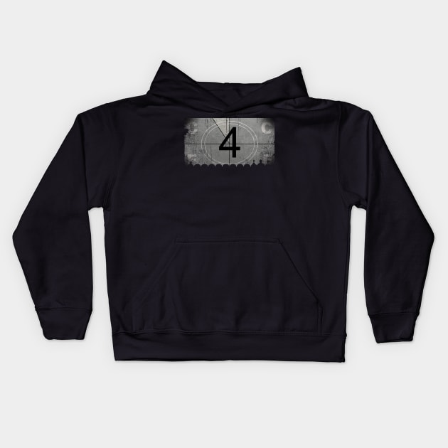 Old Cinema 3K Kids Hoodie by nickbeta